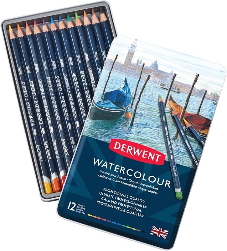 Derwent Colored Pencils, Watercolour, Water Color Pencils, Drawing, Ar