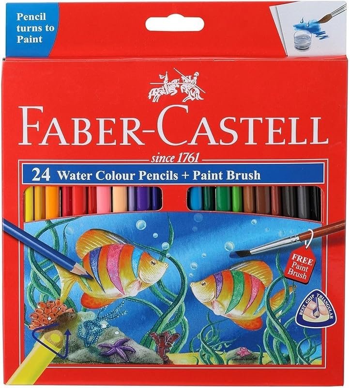 Faber-Castell Watercolor Pencils  Premium Quality Art Supplies Origina