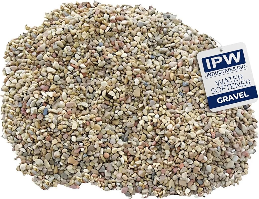 IPW Industries Water Softener Gravel: 15 Lbs Filter Bed Media for Tank