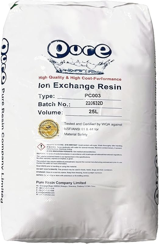 One Cubic Foot, single bag Replacement for Water Softener Ion-exchange