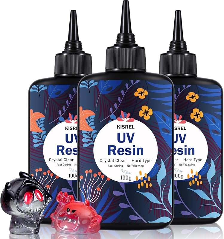 Hard UV Resin for Jewelry Making – Crystal Clear, Fast-Curing Epoxy fo