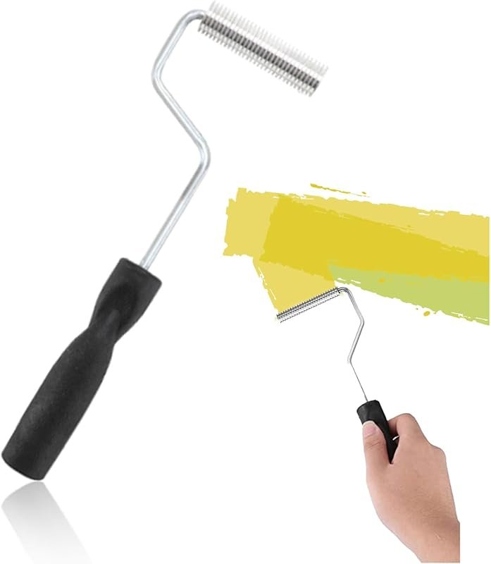 Fiberglass Roller Kit: 3-inch Aluminum Bubble Paddle for Epoxy Laminat