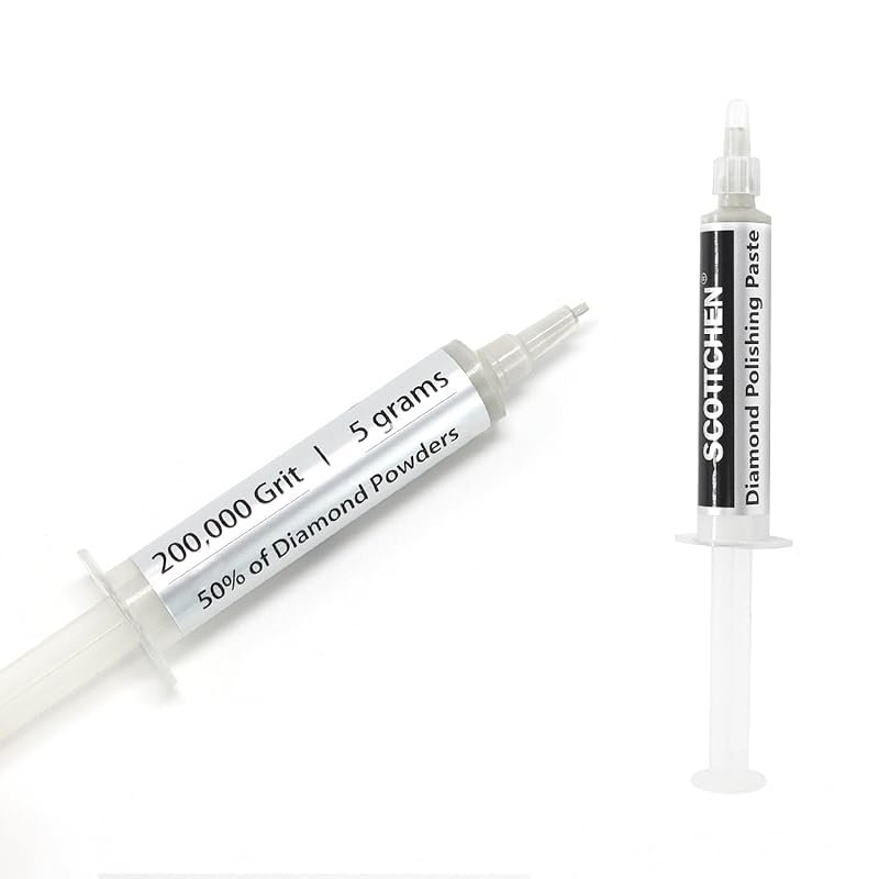 Ultra-Fine Diamond Polishing Paste for Brilliant Epoxy Resin and Hard 