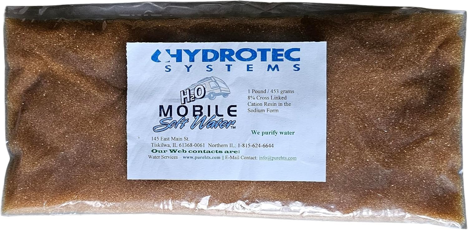 1 Pound of Virgin Ready To Use Water Softening Resin