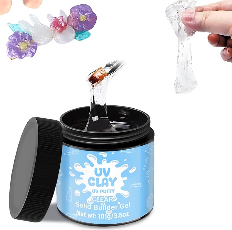 UV Resin for Polymer Clay – Clear Casting for DIY Jewelry and Miniatur