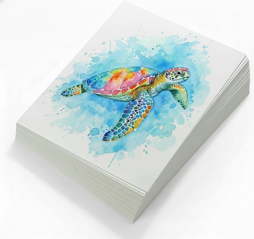 200 Sheets - Premium Watercolor Paper