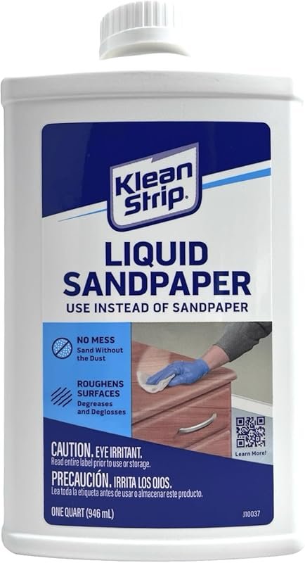 Klean-Strip Liquid Sander Deglosser: The Best Surface Prep for Easier 