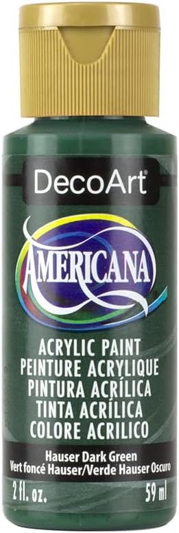 DecoArt Americana Acrylic Paint, 2-Ounce, Hauser Dark Green