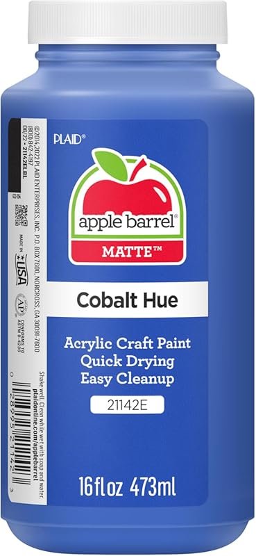 Apple Barrel Acrylic Paint in Assorted Colors , 21142 Cobalt Blue