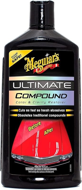 Meguiar’s Ultimate Compound: Automotive Scratch Remover for Paint Corr