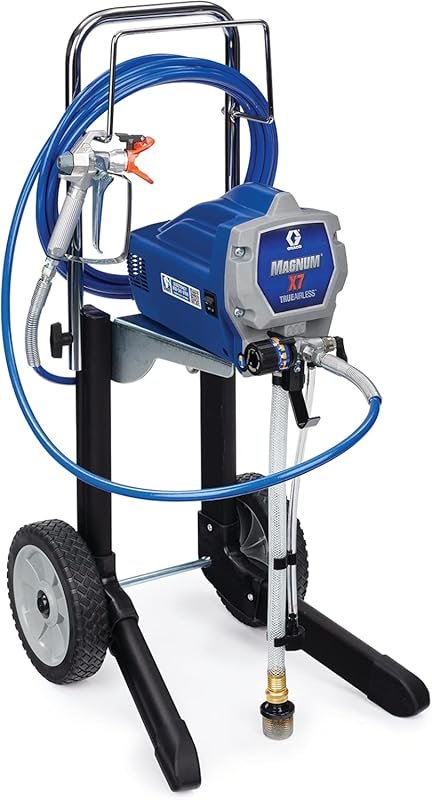 Graco Magnum X7 Cart Airless Paint Sprayer for Large Home and Exterior