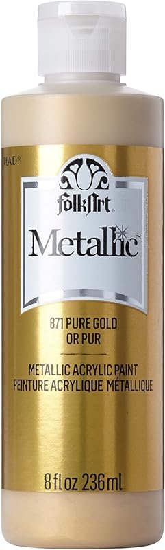 FolkArt Pure Gold Acrylic Paint: Premium Quality for Art and Craft Pro