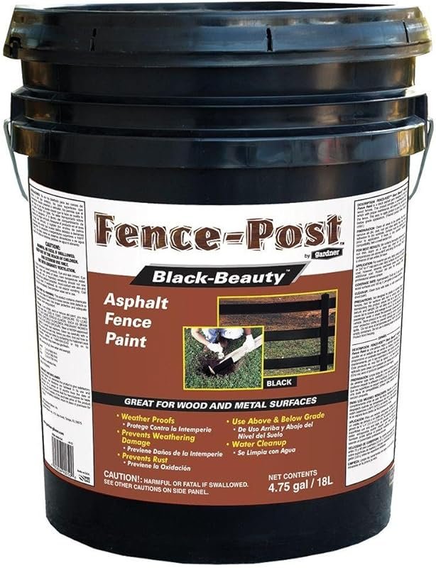 Durable Fence Post Paint – 5 Gallon Size for Long-Lasting Outdoor Prot
