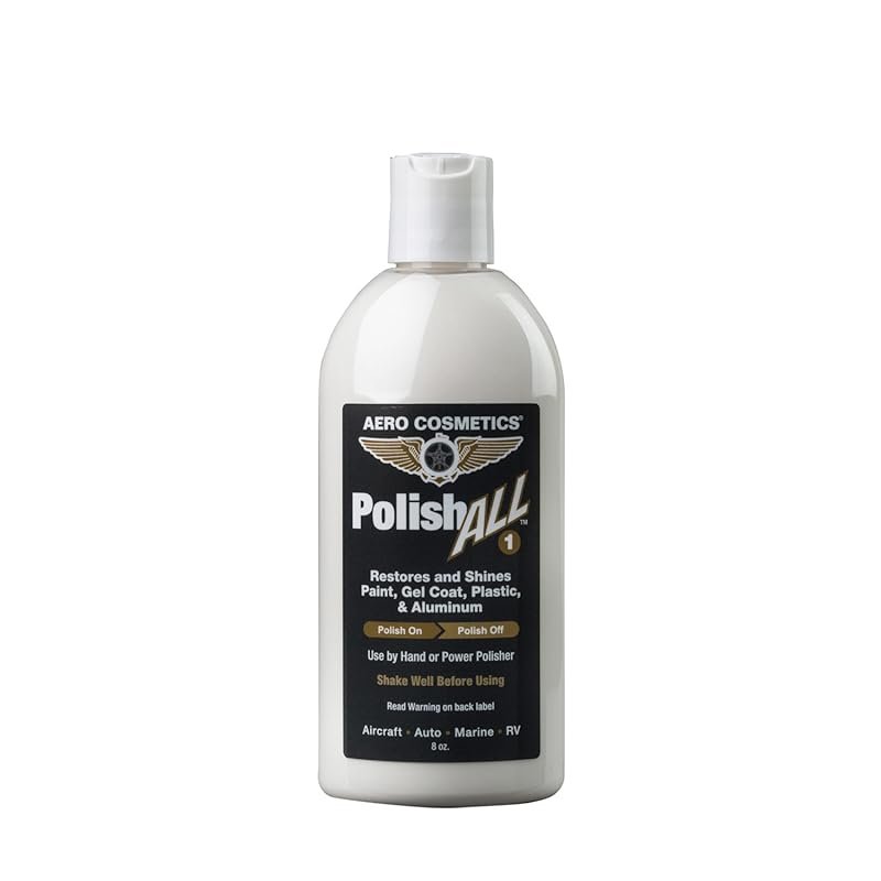 Polish All Aircraft Grade Paint, Aluminum & Plastic Window Polish for