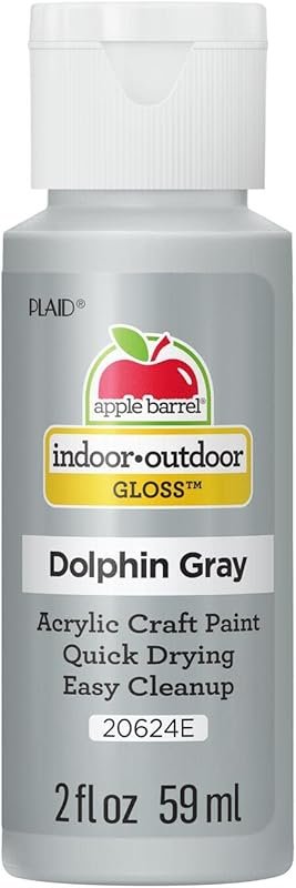 Apple Barrel Gloss Dolphin Grey Acrylic Paint: A Top Gray Color Choice