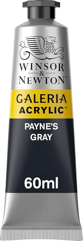 Winsor & Newton Galeria Acrylic Payne's Gray: One of the Best Dark Gra