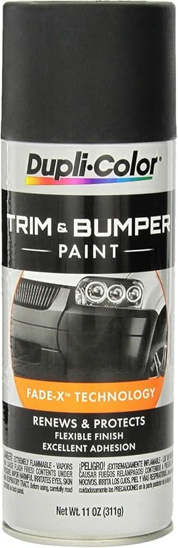 Dupli-Color ETB101000 Trim and Bumper Spray Paint - Black