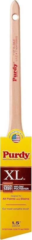 Purdy XL Angular Trim Dale Paint Brush: 1-1/2 Inch, Available in a Con