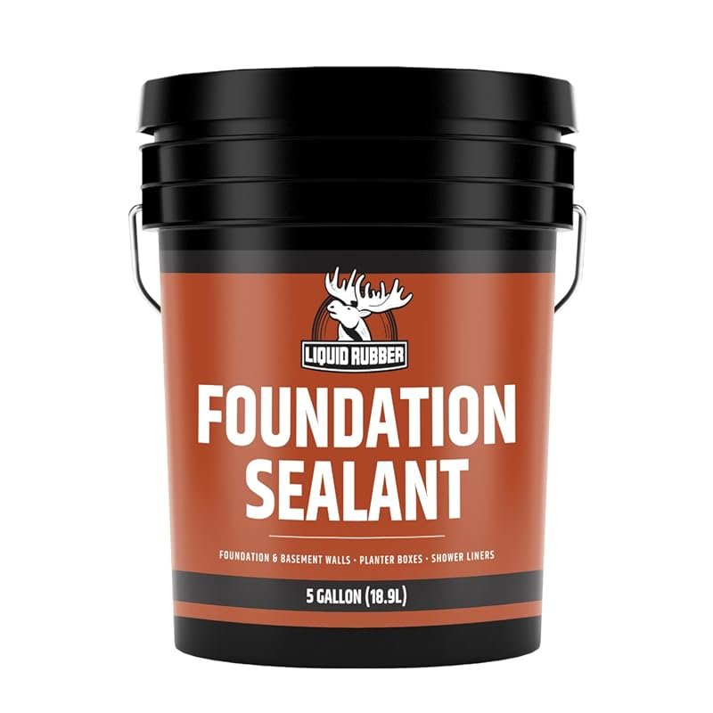Liquid Rubber Basement Foundation Sealant: Flexible Waterproof Concret
