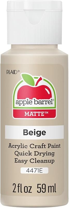 Apple Barrel Acrylic Paint in Beige: A Popular Choice for Crafting Pro