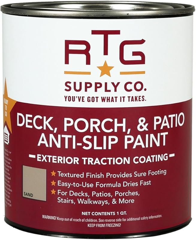 RTG Anti-Slip Paint: A Durable and Skid-Resistant Coating for Wood Dec