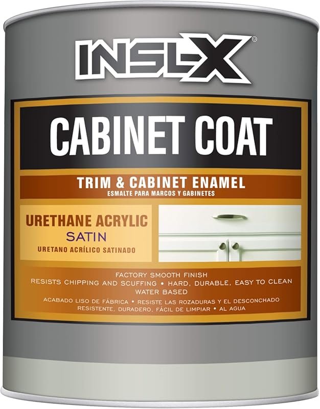 INSL-X Cabinet Coat: Best Urethane Acrylic Satin Sheen Enamel Cabinet 