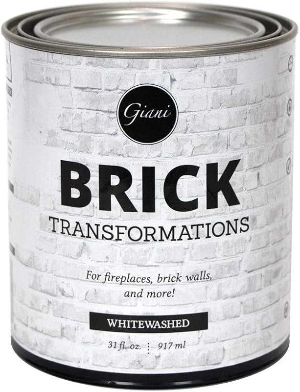 Giani Brick Transformations Whitewash Paint for Brick Walls and Firepl