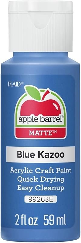 Apple Barrel Acrylic Paint, Blue Kazoo