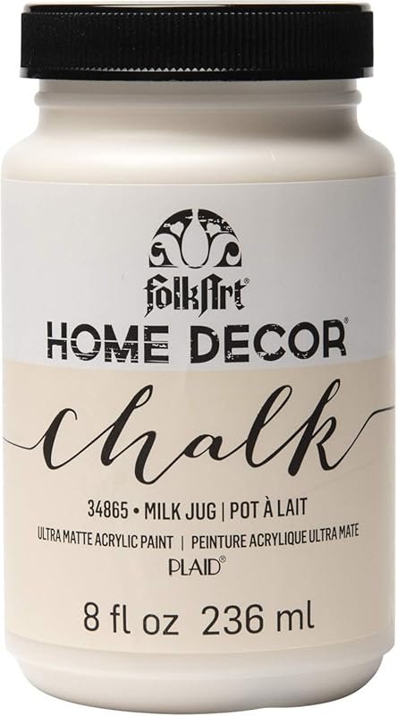 FolkArt Home Decor Chalk Finish Acrylic Paint for Furniture and Craft 
