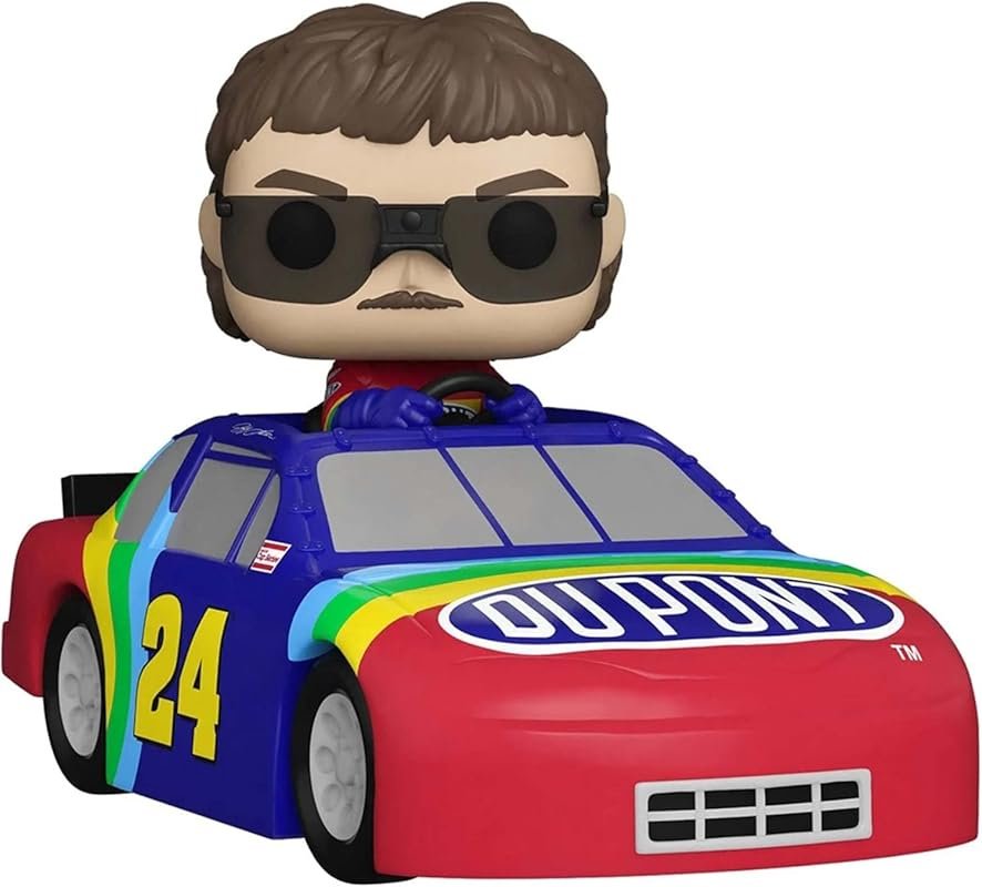 Funko Pop! Ride NASCAR: Jeff Gordon's Classic Rainbow Warriors Paint S