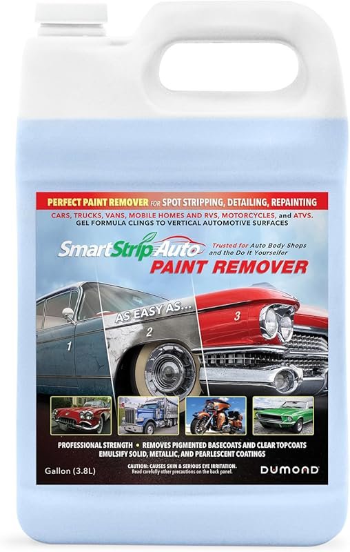 Dumond Smart Strip Auto Paint Remover Gel, Strips Multiple Layers from
