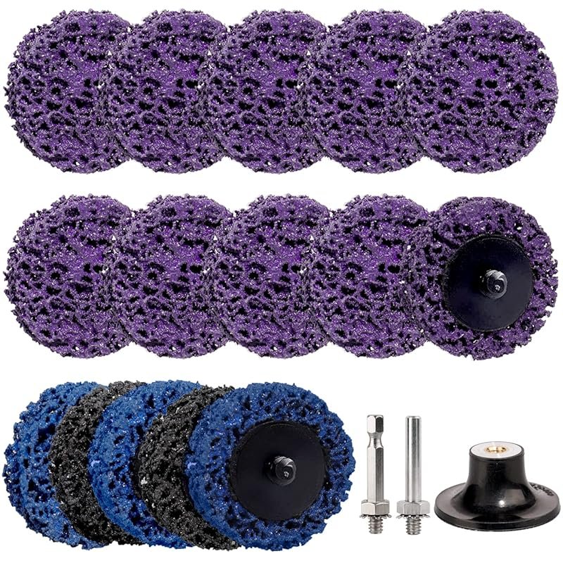 2 Inch Strip Discs for Drills and Grinders to Remove Paint and Rust fr