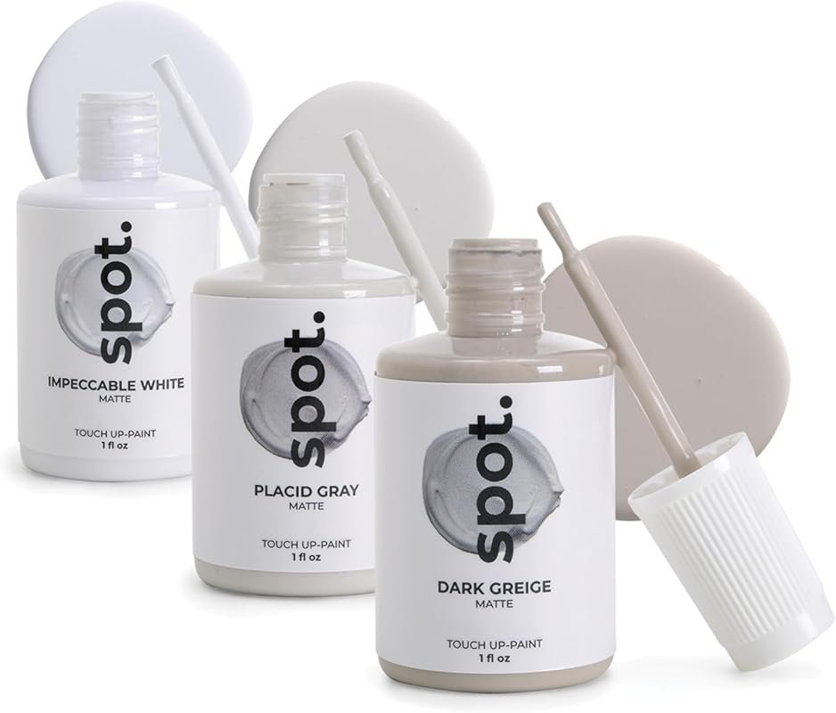 Spot. Touch-Up Paint for Walls: Matte Finish, Self-Priming, Quick-Dry,