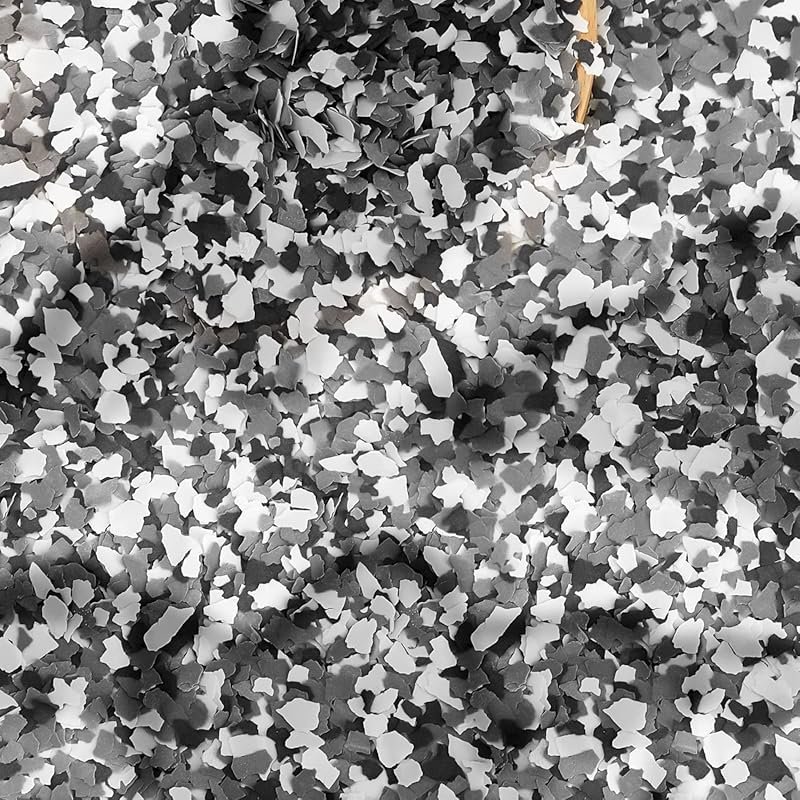Fabbay 5.6 Kg / 12.4 lb Epoxy Flakes Floor Paint Decorative Color Chip