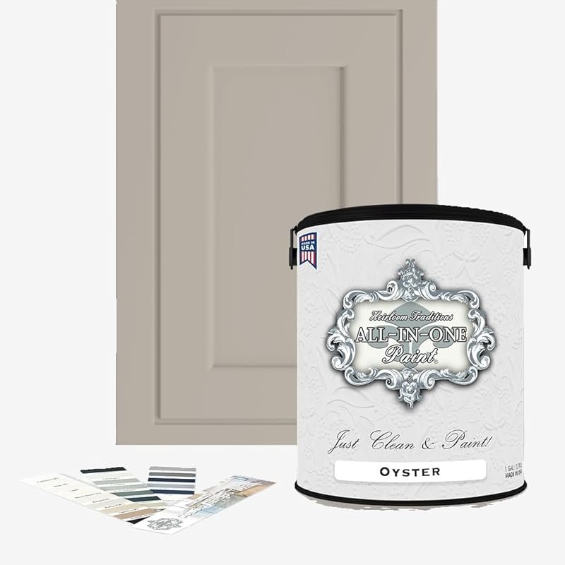 Heirloom Traditions Paint, Oyster: Neutral Taupe Gallon for Kitchen Ca