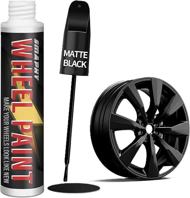 Best Matte Black Wheel Paint Pen: Car Rim Touch Up Kit for Scratches a