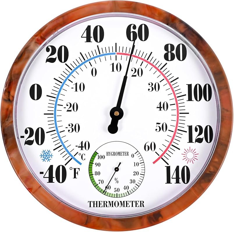 Indoor Outdoor Thermometer Hygrometer