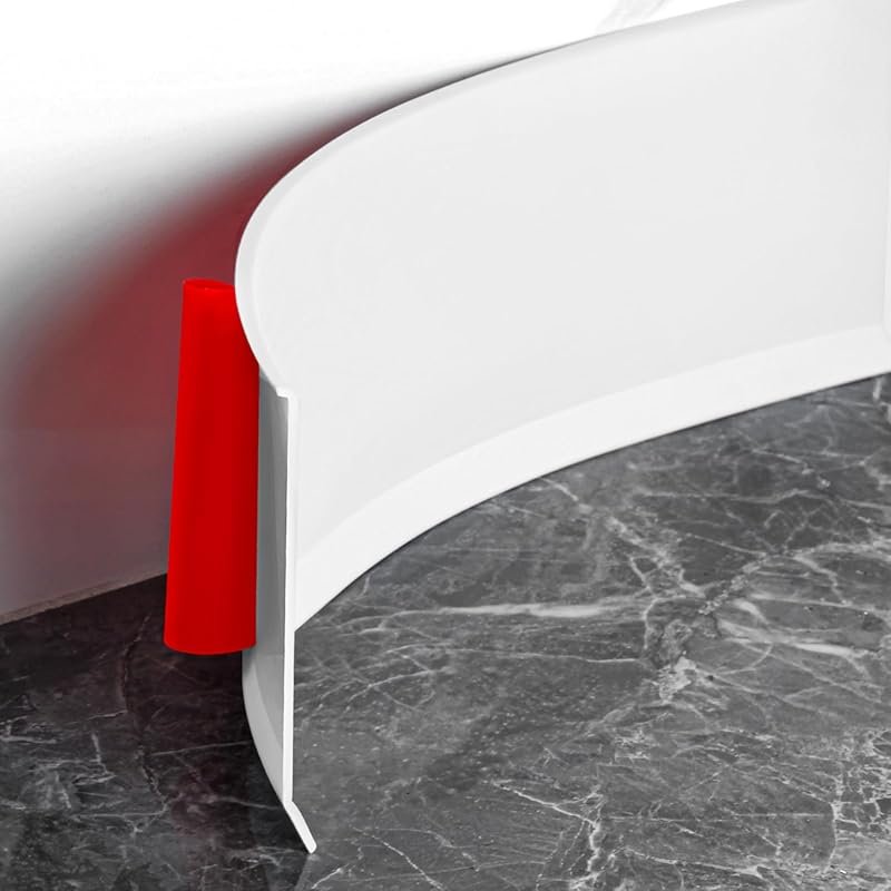 Flexible Self-Adhesive Vinyl Cove Baseboard Trim with a Convenient Pee