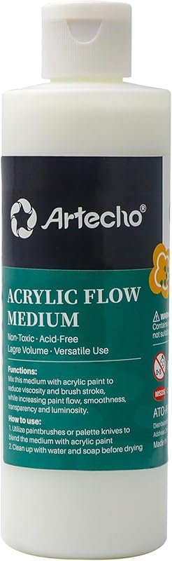 Artecho Pouring Effects Medium 8oz / 236ml, Acrylic Medium for Acrylic