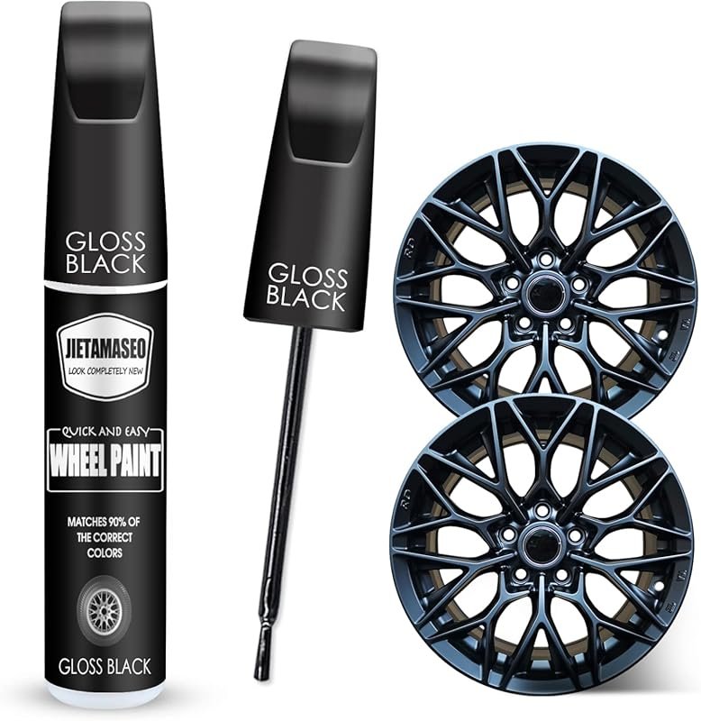 Best Gloss Black Wheel Paint: Rim Touch Up Kit for Car Curb Rash and S
