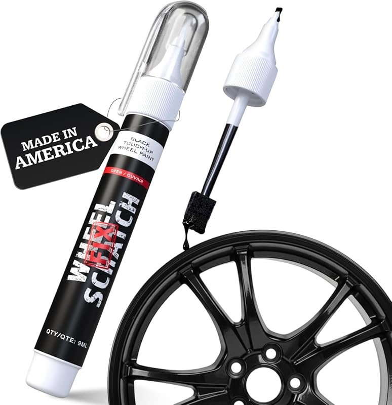 Best Gloss Black Wheel Paint Pen: Alloy Rim Touch Up for Curb Rash and