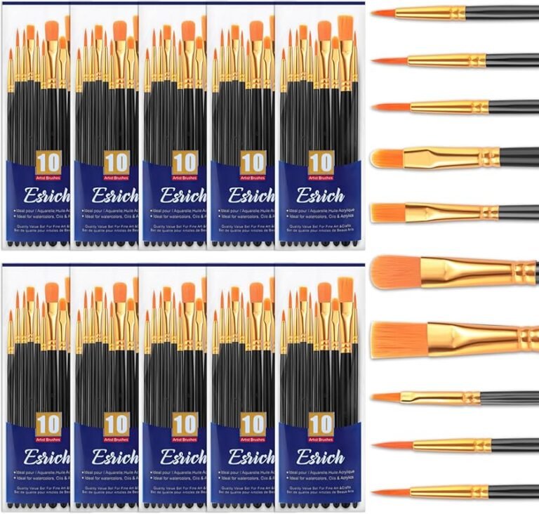 5 Best Acrylic Paint Brushes 2026: Expert Tested