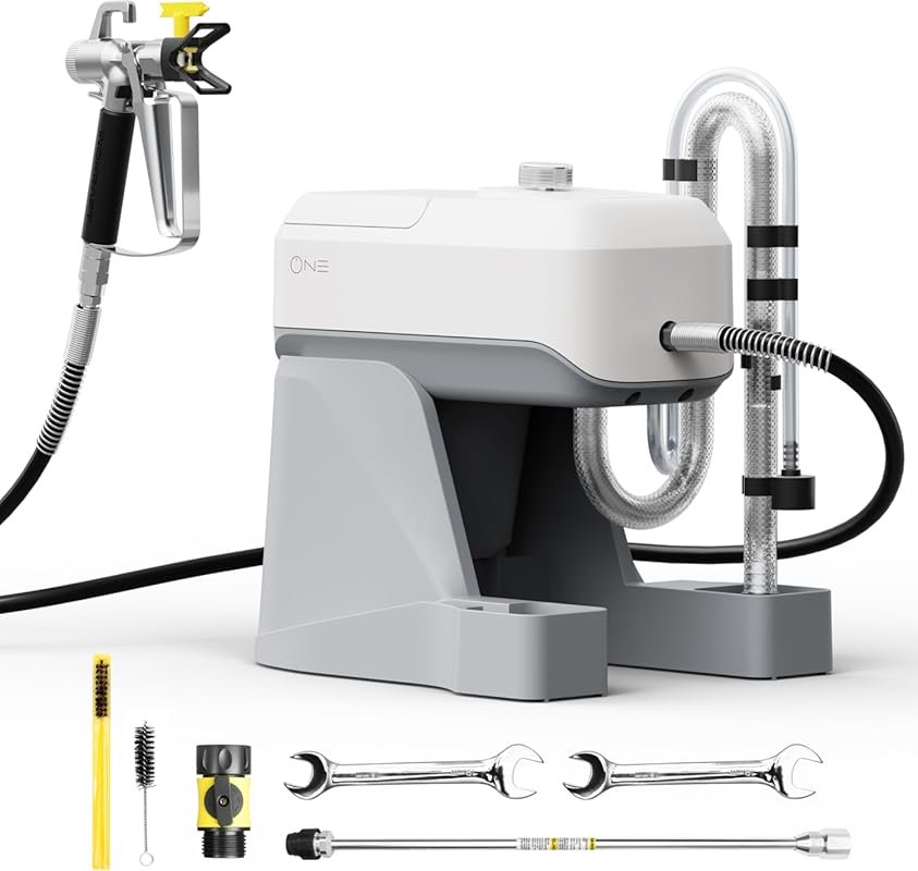 InoKraft ONE Airless Paint Sprayer: Thinning-Free, Pro Finish for DIY