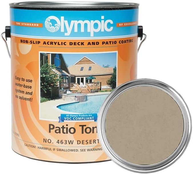 Kelley Technical Coatings Olympic Patio Tones: Non-Slip Acrylic Deck a