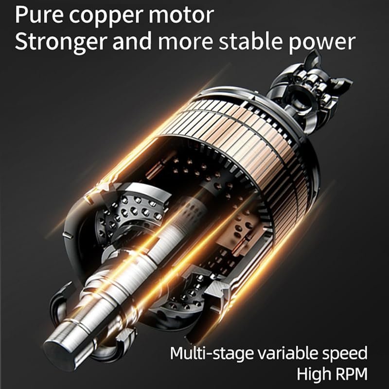 HVLP Electric Paint Sprayer Gun for Walls, Garage Doors, Furniture & F