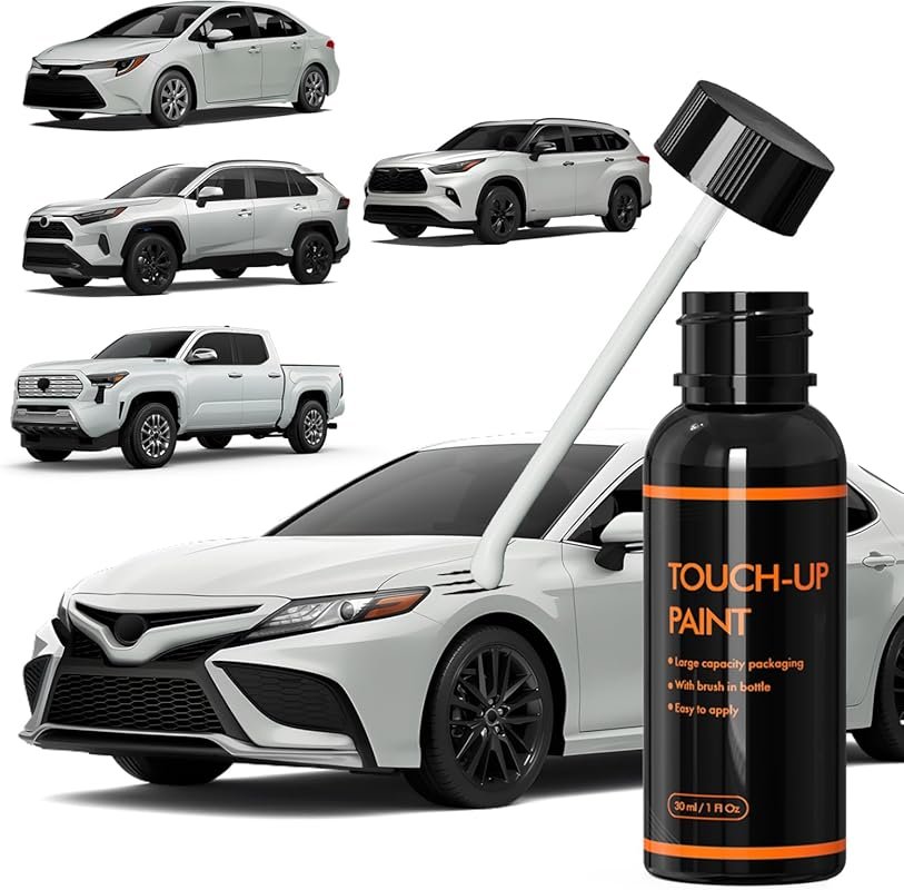 Wind Chill Pearl Automotive Touch Up Paint Kit - DIY Scratch Repair fo