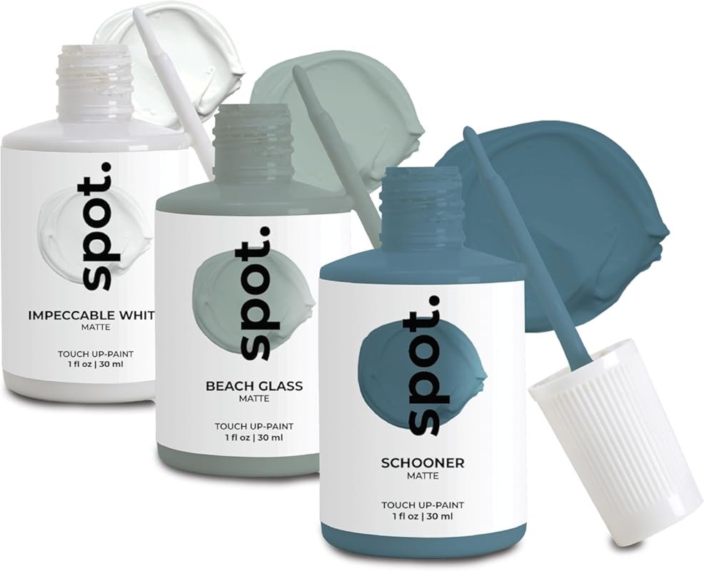 Spot. Touch-Up Paint for Walls: Matte Finish, Self-Priming, Quick-Dry,
