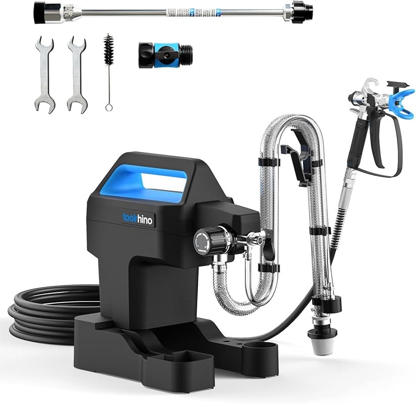 Toolrhino Airless Paint Sprayer: Lightweight, Thinning-Free, Quick Cle