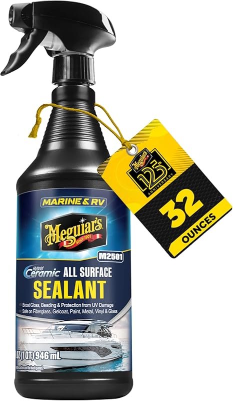 Meguiar's Marine RV Hybrid Ceramic Sealant for Fiberglass and Gel Coat