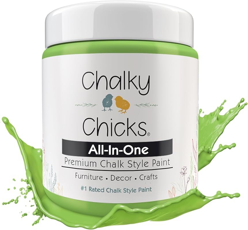 Chalky Chicks All-in-One Chalk Paint for Furniture or Cabinet